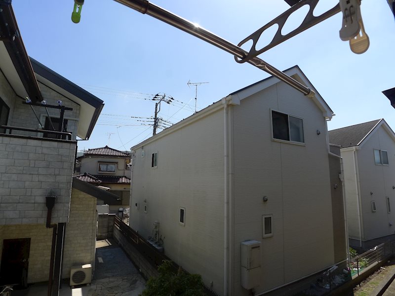 ハイラーク東大崎B ベランダ