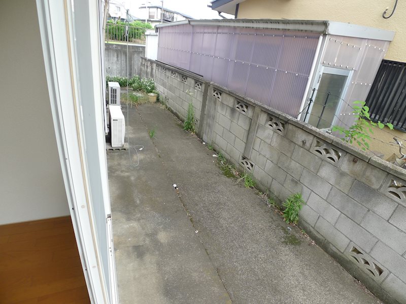 山口ハイツ ベランダ