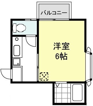 メゾン・ユールーズ X01号室 間取り
