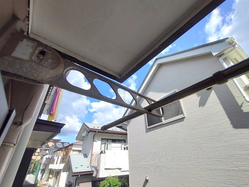 ハイラーク東大崎B ベランダ