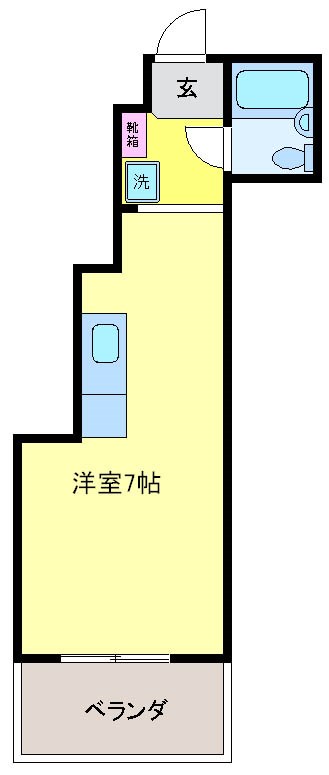 穂高第2ブラザーズ柏 間取り