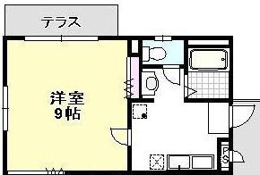 ビームⅧ ☓09号室 間取り