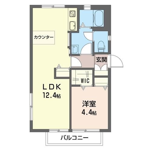 メゾン逆井Ｃ 201号室 間取り
