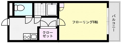 メゾン青木 203号室 間取り