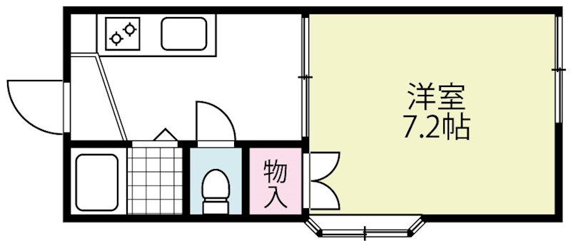 メゾン・オンブラージュ X01~X05号室 間取り