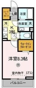 トワ・グレース柏の葉 107号室 間取り