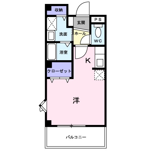 カーサエテルノ 109号室 間取り