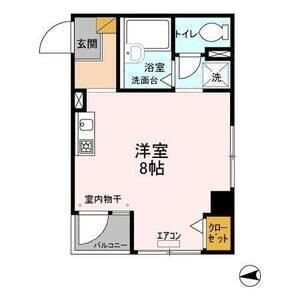 フラッツ・シゲ 402号室 間取り