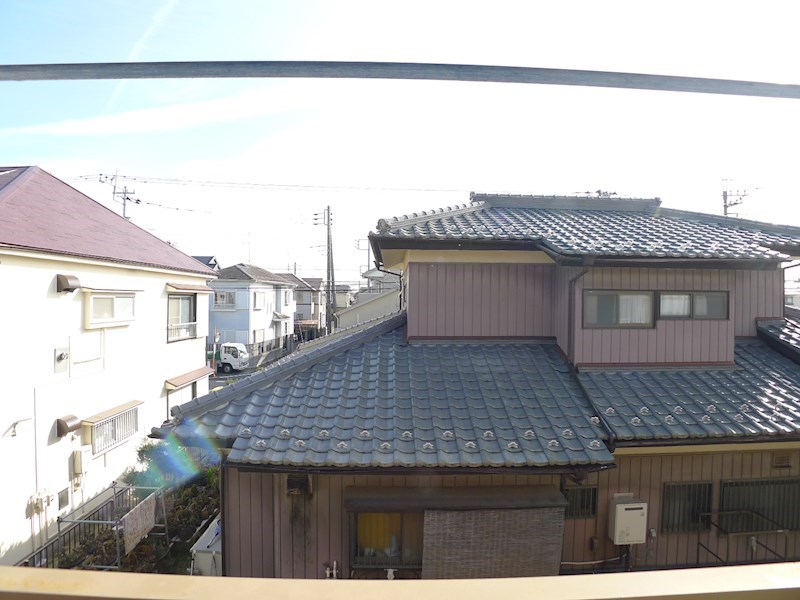 あっぷるハイツ ベランダ