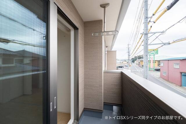 サニーホームⅢ ベランダ