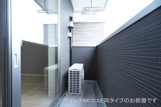 ヤングウッズ柏の葉Ⅰ ベランダ