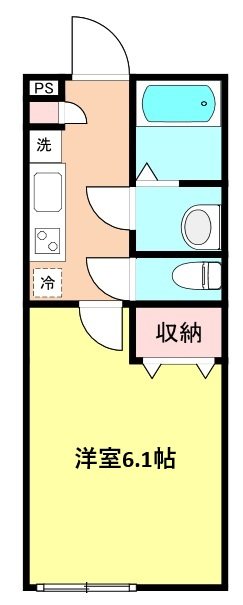 Y-3kashiwa 104号室 間取り