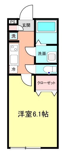 Y-3kashiwa 304号室 間取り