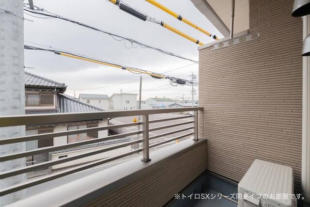 サニーホームⅢ ベランダ