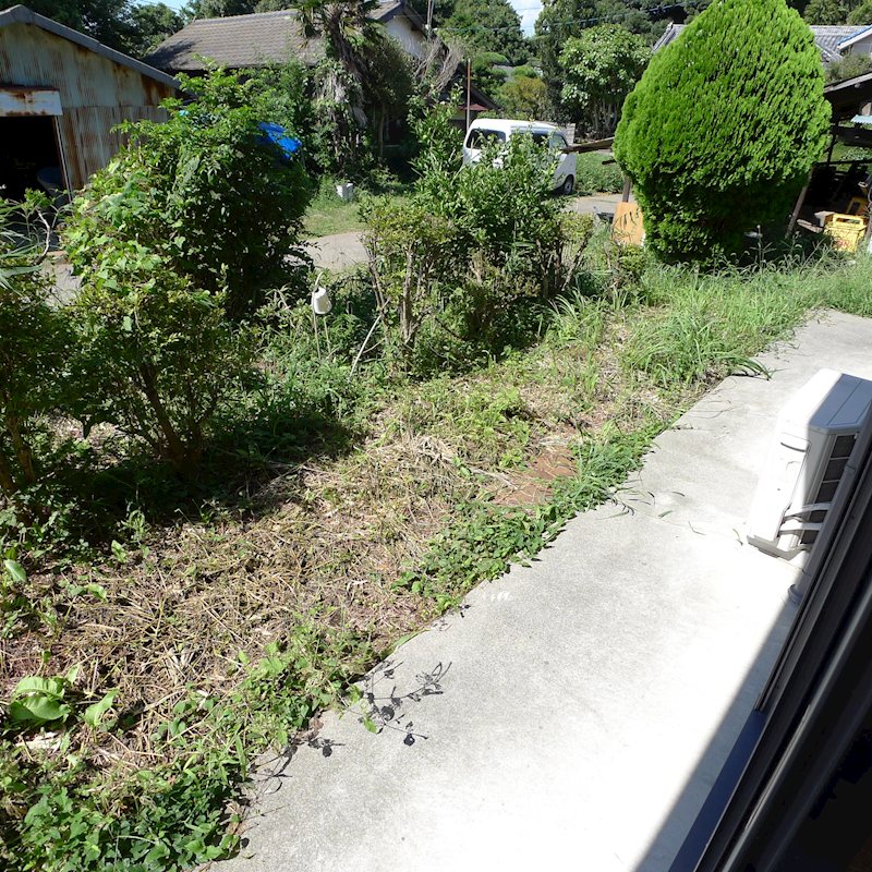 蓮見育英センターG棟 ベランダ