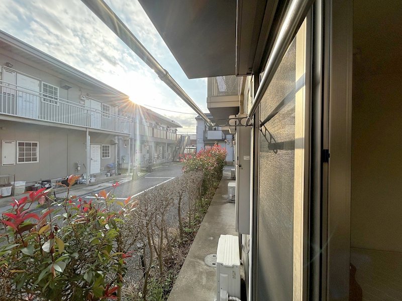蓮見育英センターH棟 ベランダ