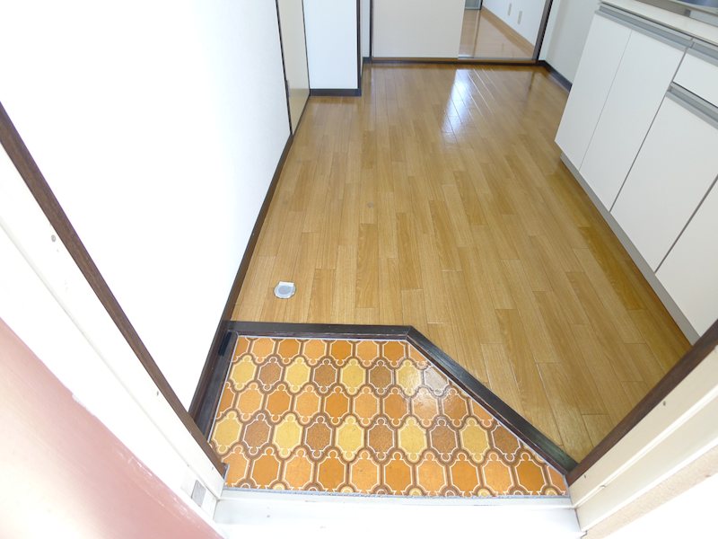 あっぷるハイツ 玄関