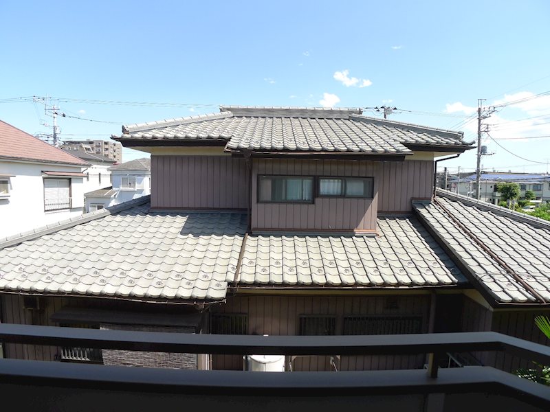 あっぷるハイツ ベランダ