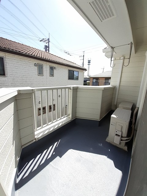 アヴニール貝塚２ ベランダ