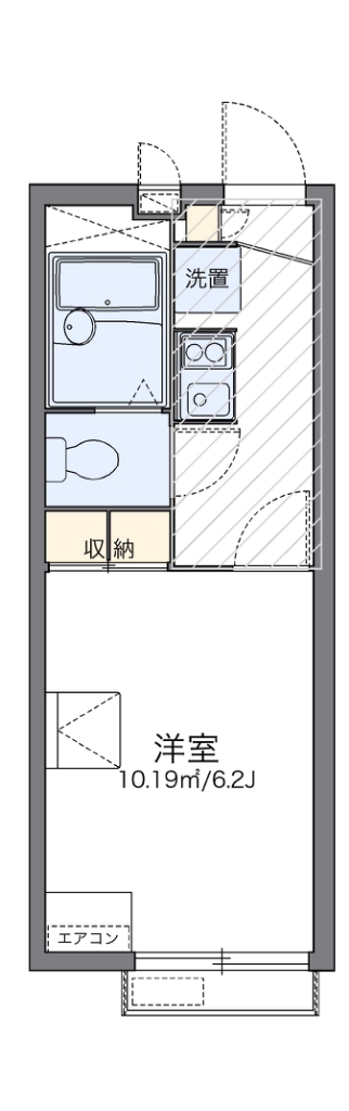 レオパレスユイカーナ 間取り