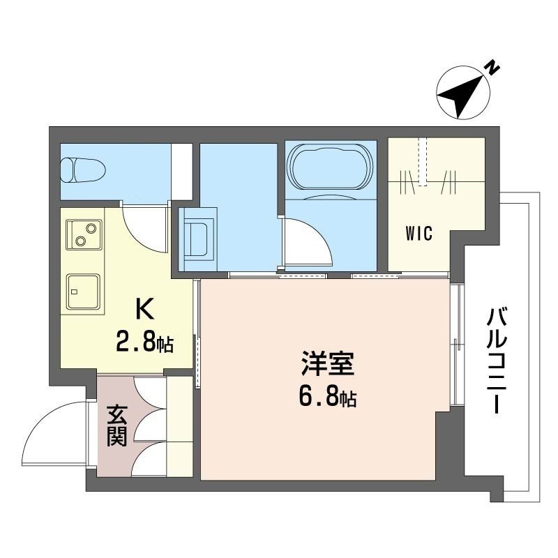 リベラル泉町 305号室 間取り