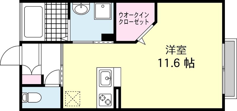 ローズガーデン柏の葉Ａ棟 201号室 間取り