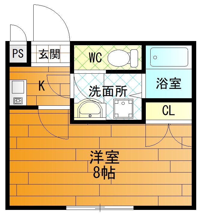 クリサンセマム青山Ⅰ 間取り