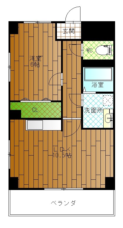 クリサンセマム青山Ⅱ  間取り
