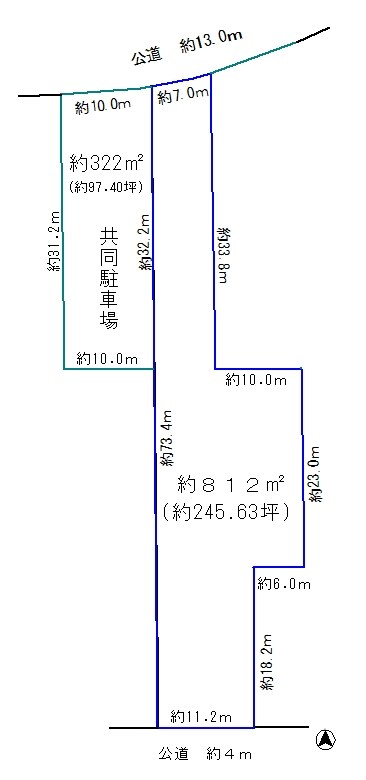 事業用借地　尾張旭市晴丘町複合　クリニック開業用地 間取り