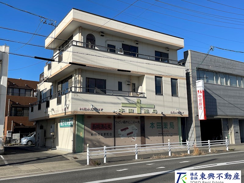 尾張旭市旭前町　貸店舗 外観