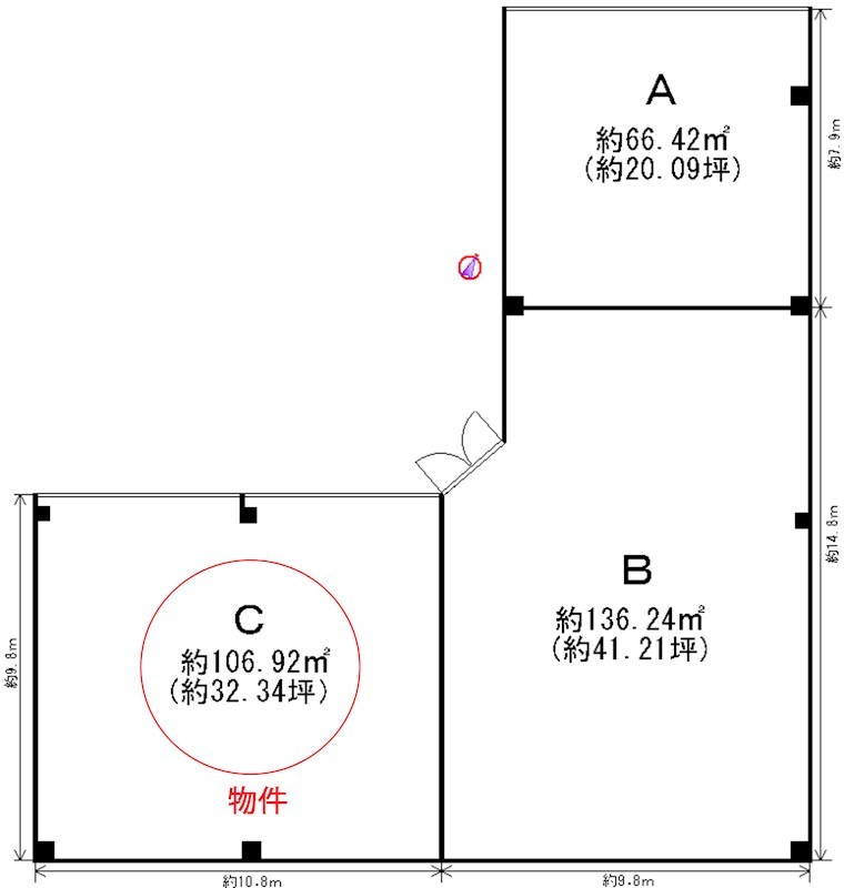 JIN晴丘ビル 間取り