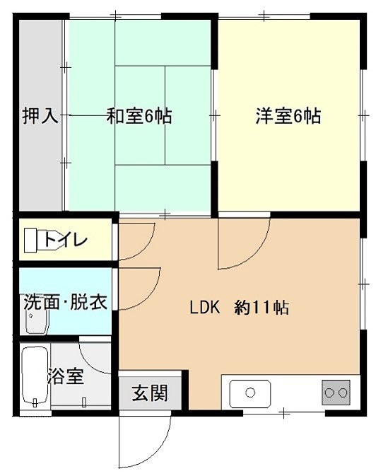 ヒーローハイツ 間取り