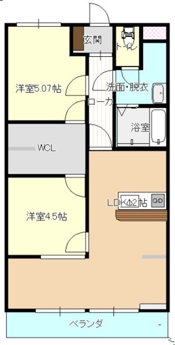 ロイヤルオークⅡ 間取り
