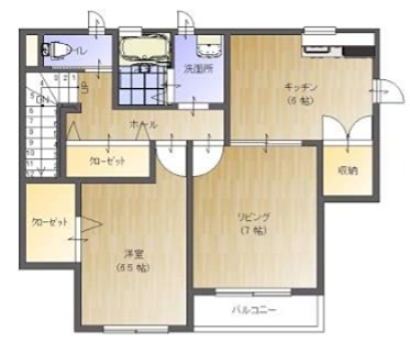 エクセル中小路 間取り