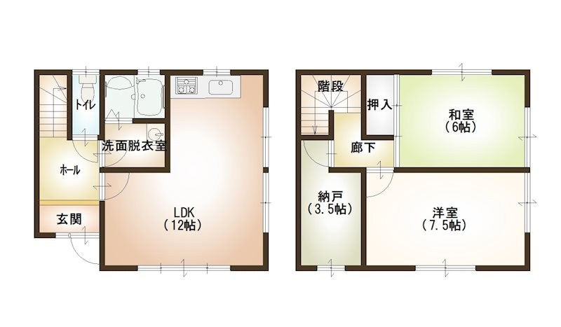 滋賀県東近江市建部堺町 間取り