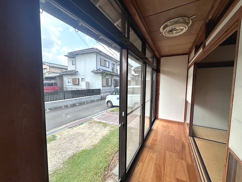 中村町　嶋村邸 ベランダ