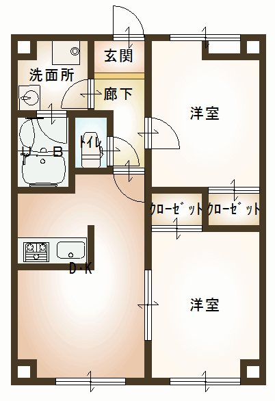 パルティールⅡ番館 間取り