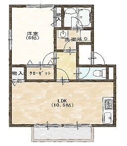 星和ＰＩＡＡ聖徳第一 間取り