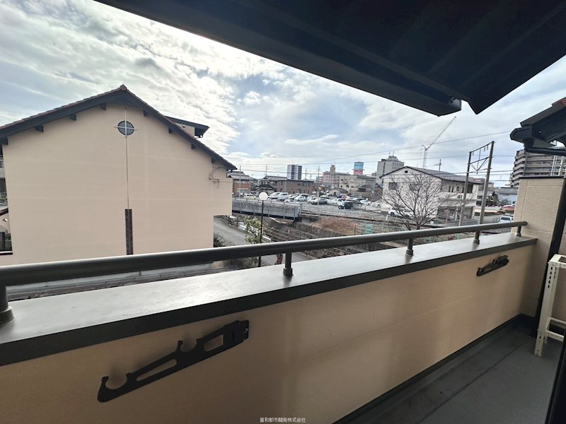 ローズガーデン２号館 B棟 ベランダ