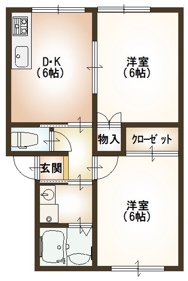 メゾンフレンズ 間取り