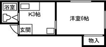 ハイムK1 間取り