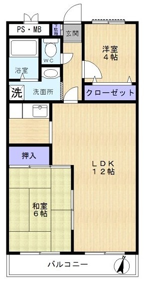 ハイム美笹 間取り