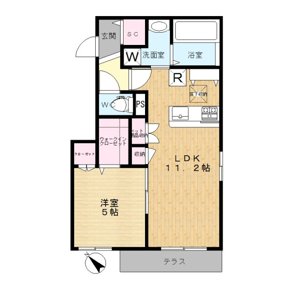 HEBEL　MAISON　MUSASHI　URAWA 間取り
