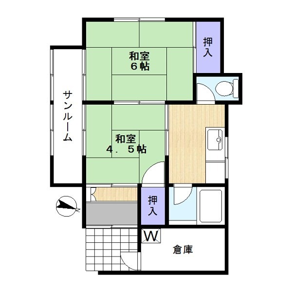 笹目5丁目平屋 間取り