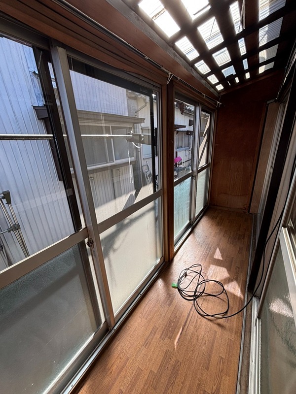 笹目5丁目平屋 ベランダ