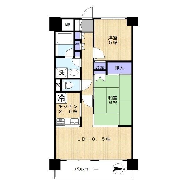 プリムベール南浦和 間取り
