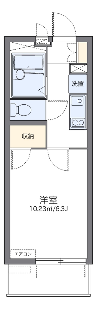 レオパレスアンドゥドゥ 間取り