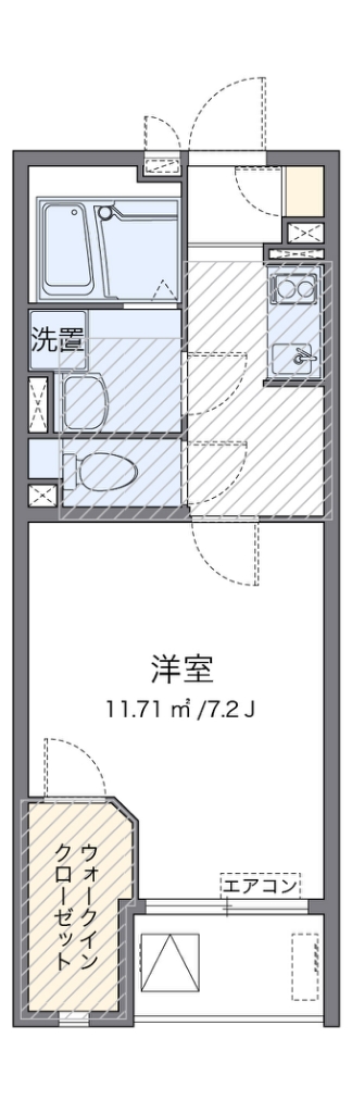 ミランダラギ　Ⅲ 間取り