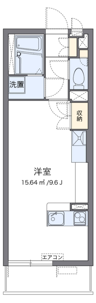 クレイノパレスアニマル２１ 間取り