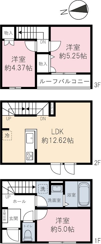 ベルリード 間取り